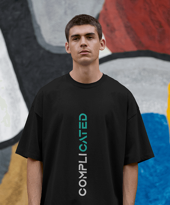 COMPLICATED Oversized Terry Tee